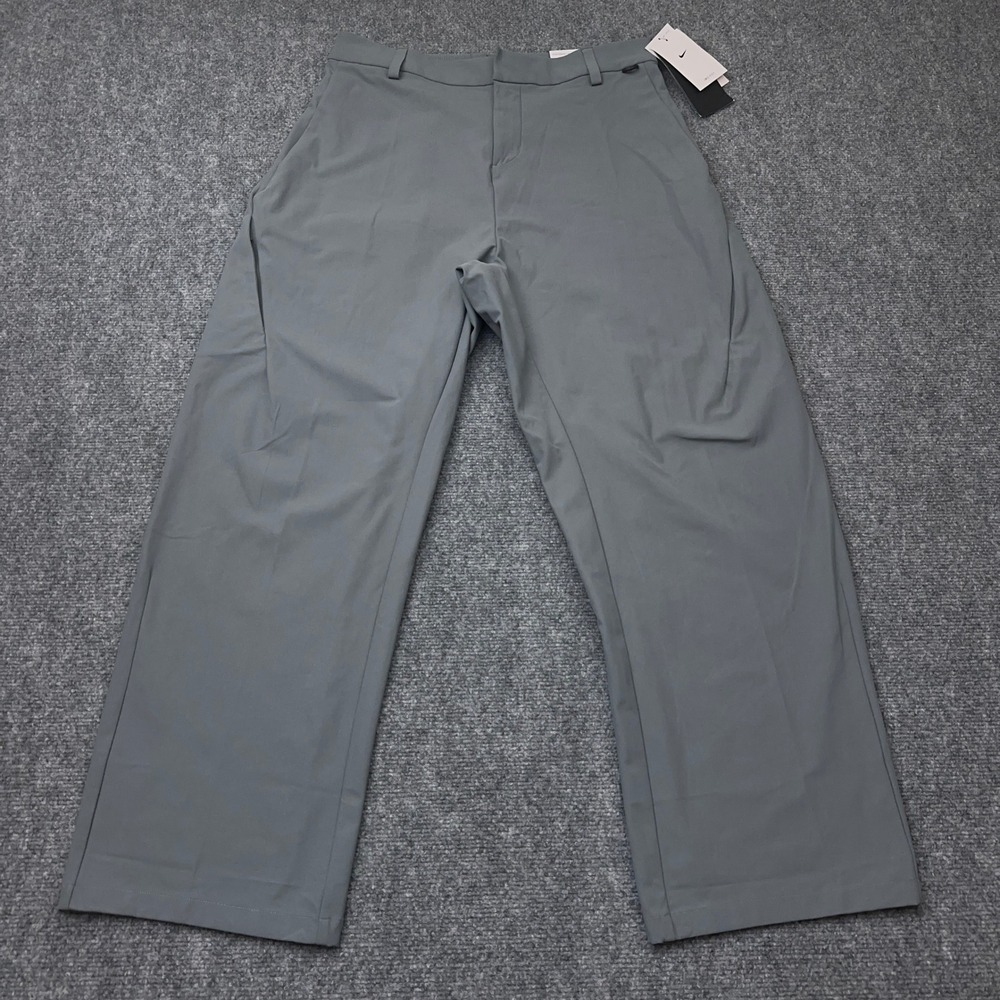 NEW Nike 24.7 PerfectStretch UV Loose Utility Pant Men's 30x30 Grey HV0377